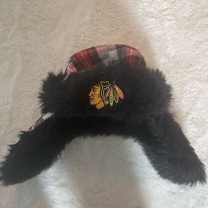 Chicago blackhawks winter hat